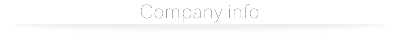 company info